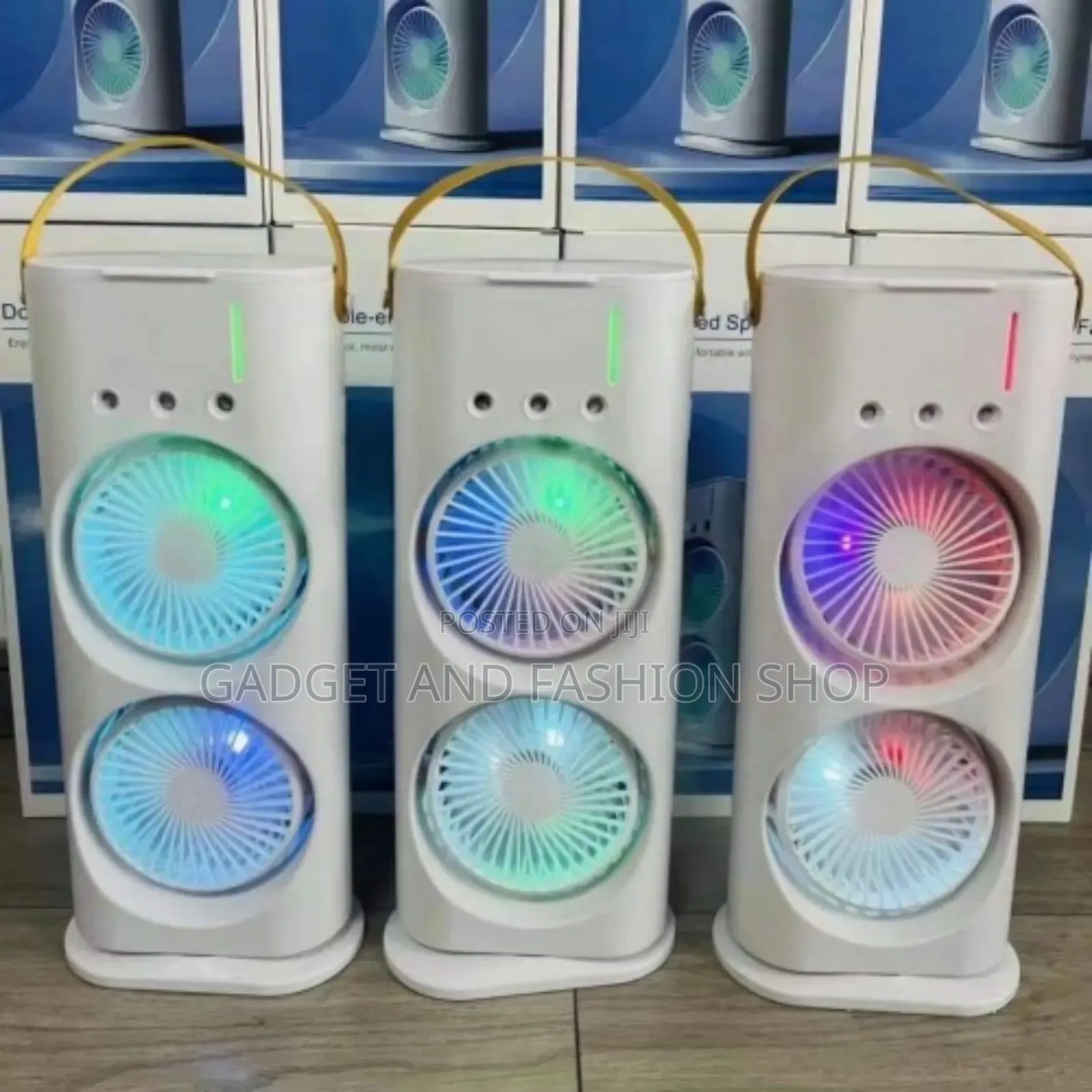Portable Light Humidifier Double-Ended Spray Fan