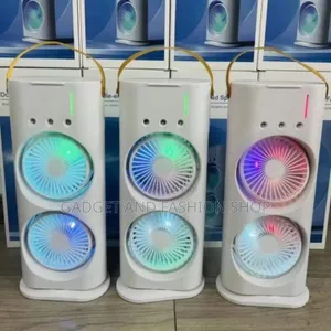 Photo - Portable Light Humidifier Double-Ended Spray Fan