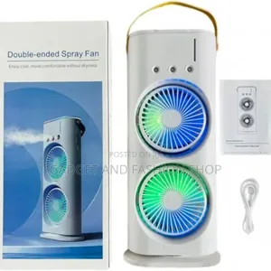 Portable Light Humidifier Double-Ended Spray Fan