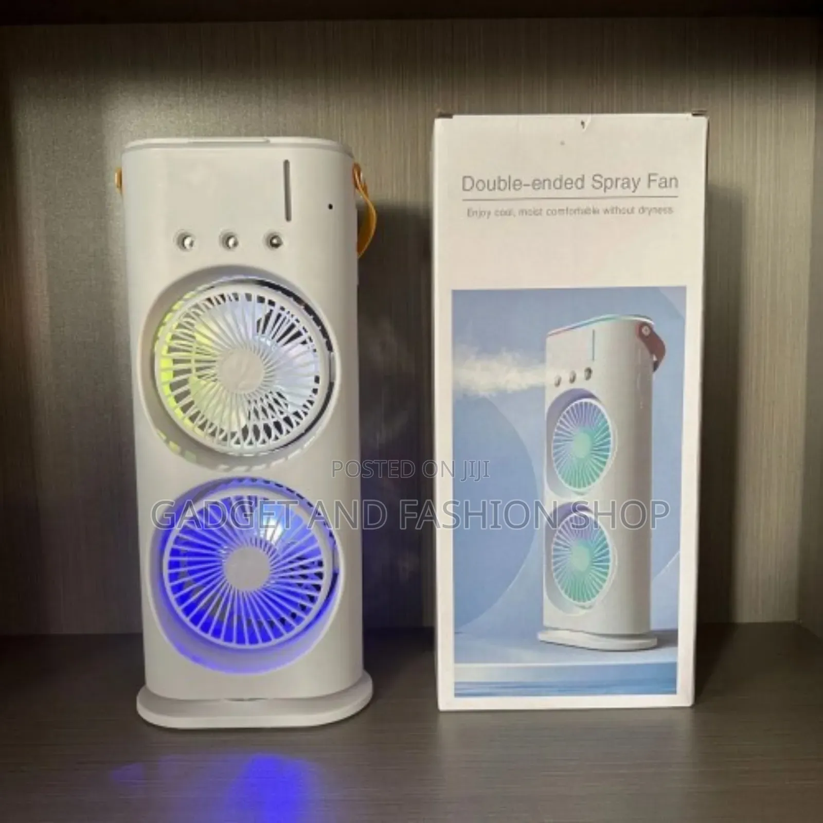 Portable Light Humidifier Double-Ended Spray Fan
