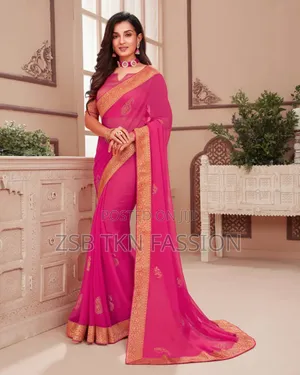 Photo - Kubari Silk Saree (With Blouse Piece )