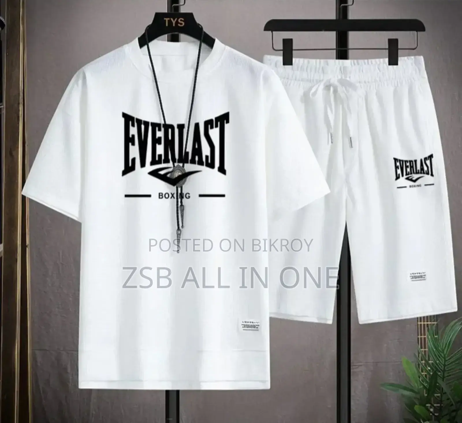 Combo Half T-Shirt and 3 Quarter Pants for Man