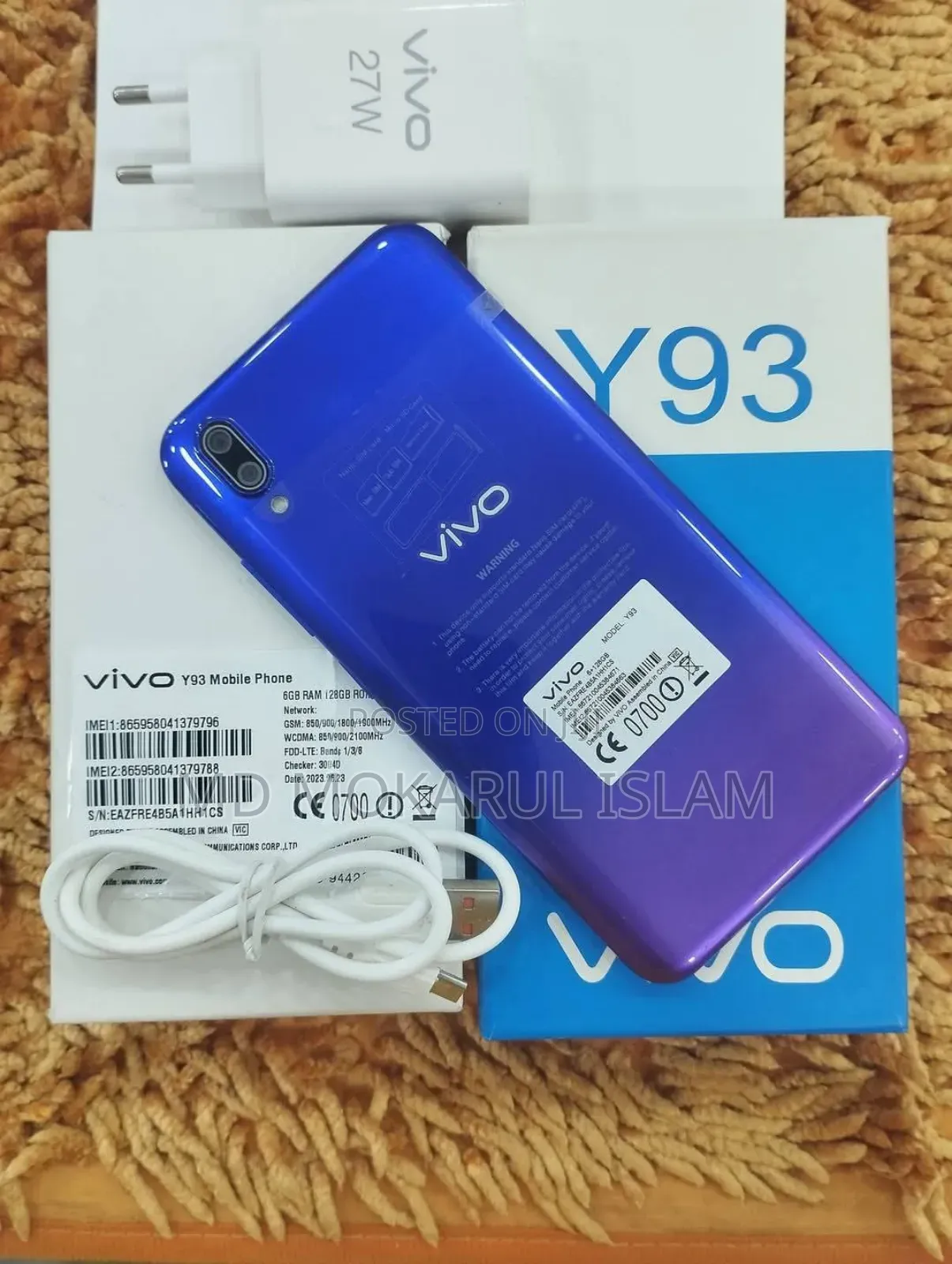 New Vivo Y93 128 GB