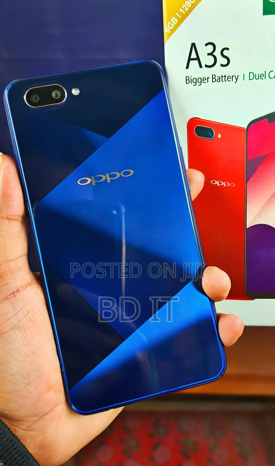 New Oppo A3s 256 GB Pink