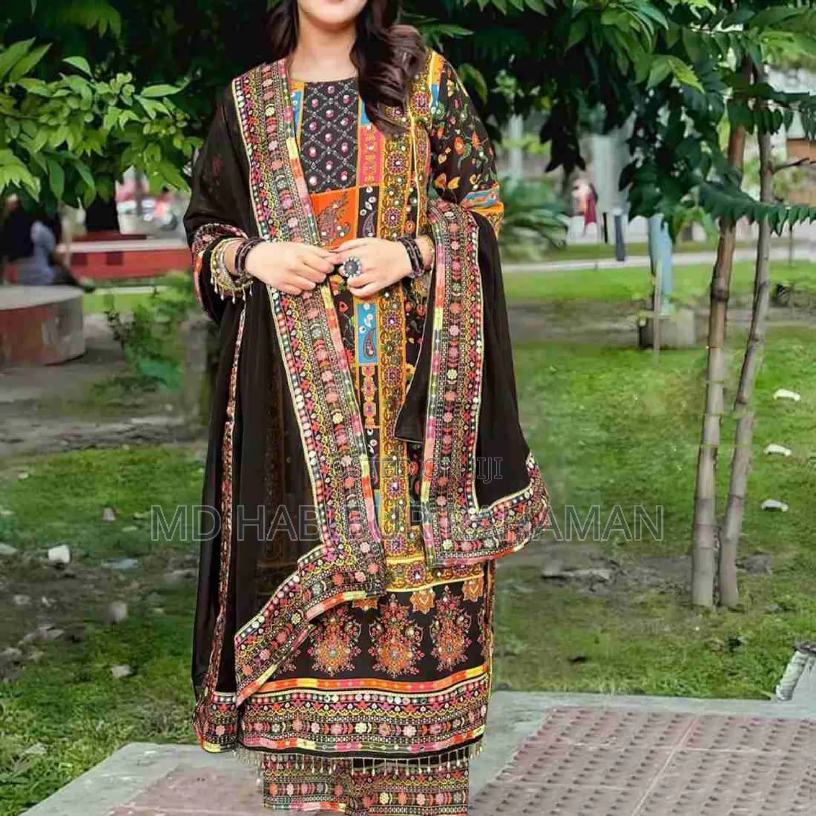 Georgette Readymade Three Piece ইন্ডিয়ান