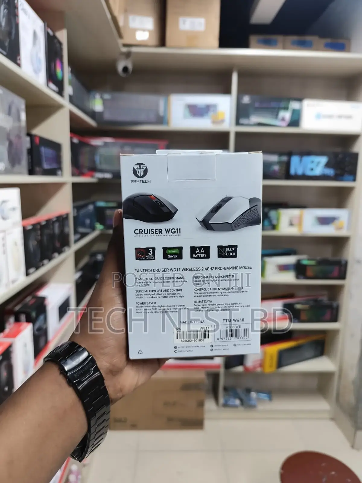 Fantech Cruiser Wg11 Wireless 2.4ghz Pro-Gaming Mouse