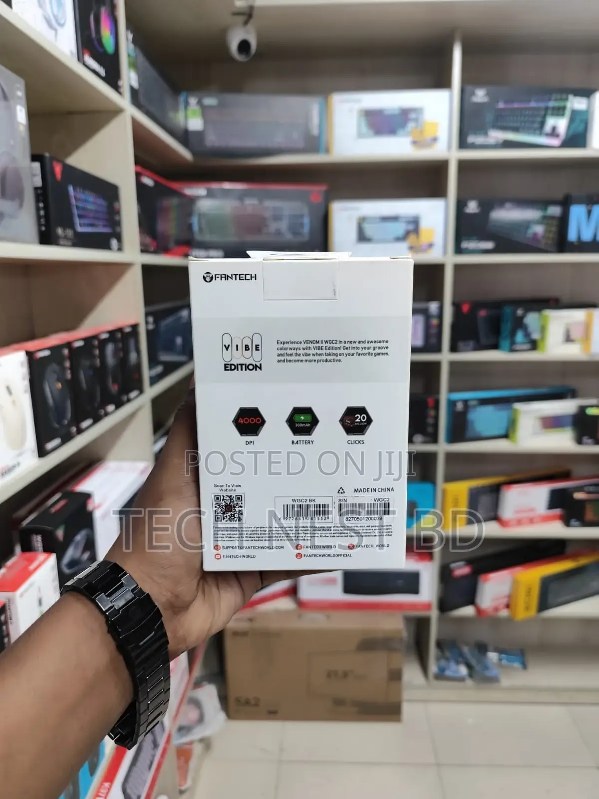 Fantech Venom Ii Wgc2 Black Wireless Gaming Mouse