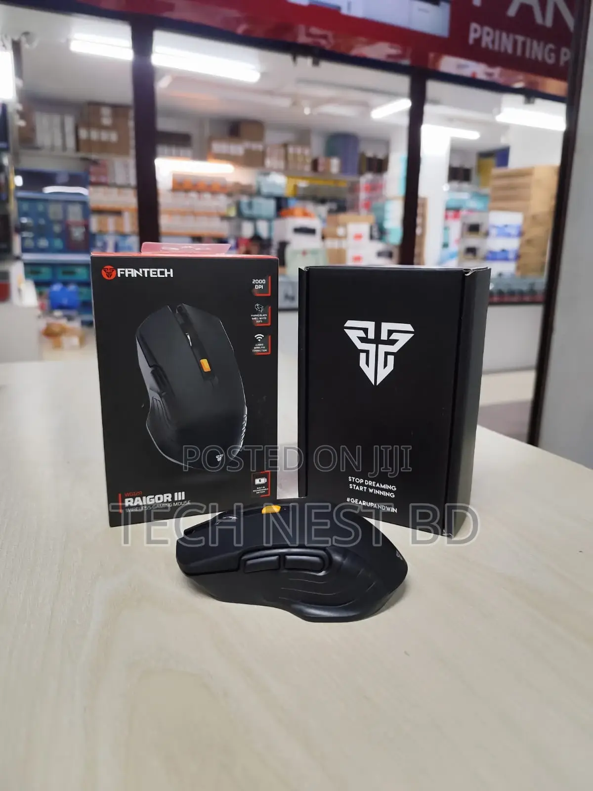 Fantech Raigor Iii Wg12r Rechargeable Gaming Mouse