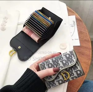 Photo - Short Wallet Women's Long Folding Women's Multi-Card-Slot