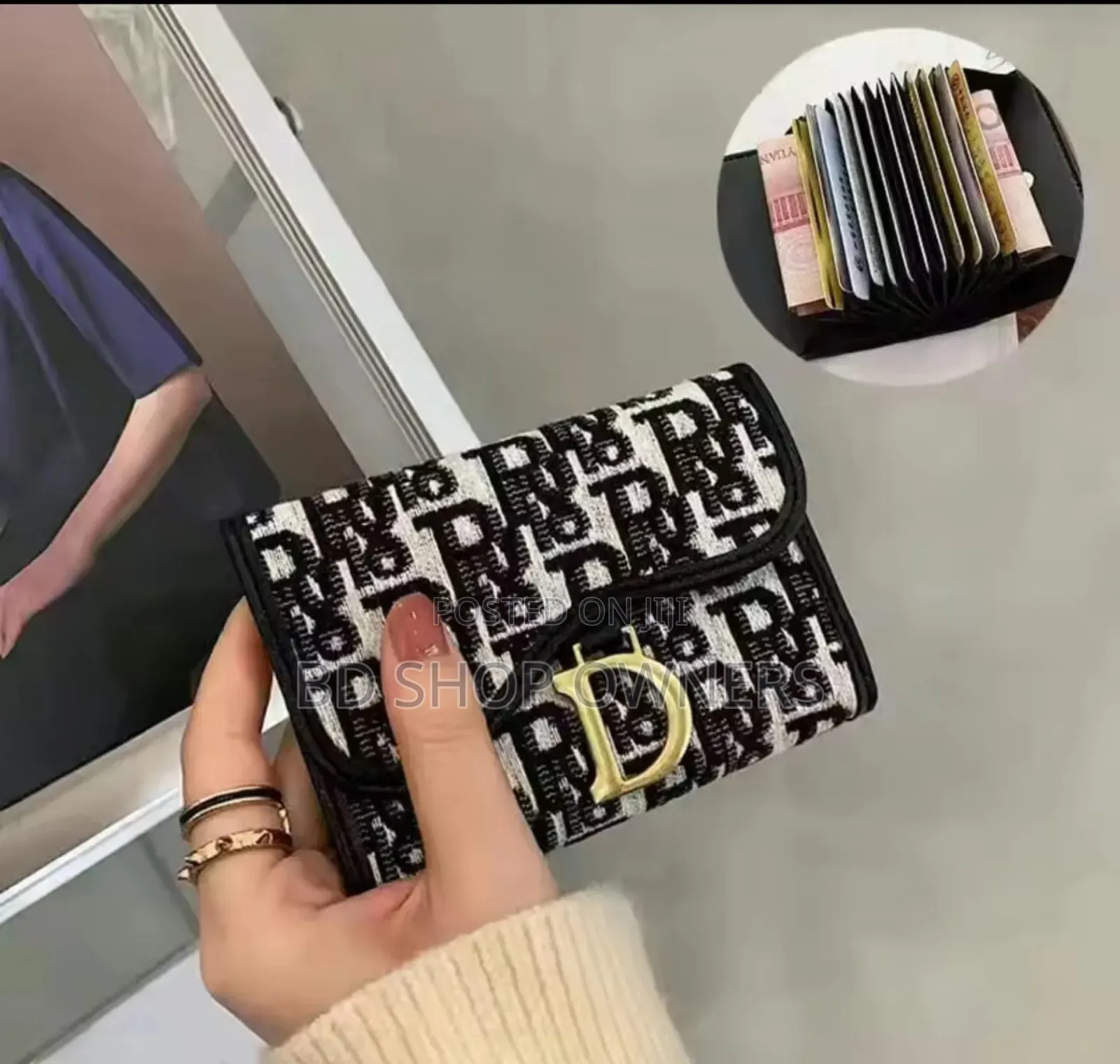 Short Wallet Women's Long Folding Women's Multi-Card-Slot