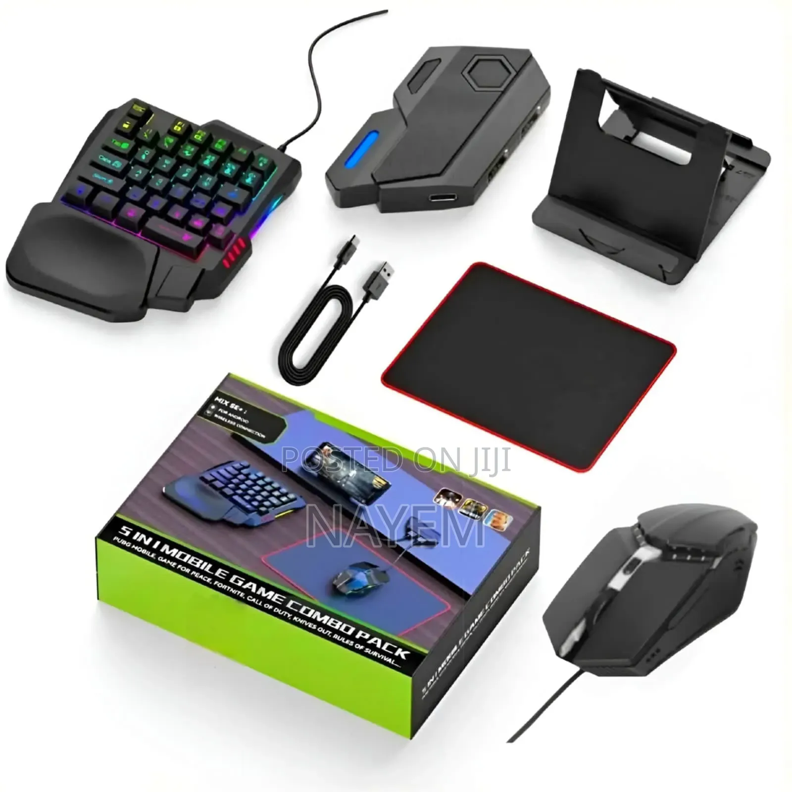 5 in 1 Mobile Gaming Combo Pack