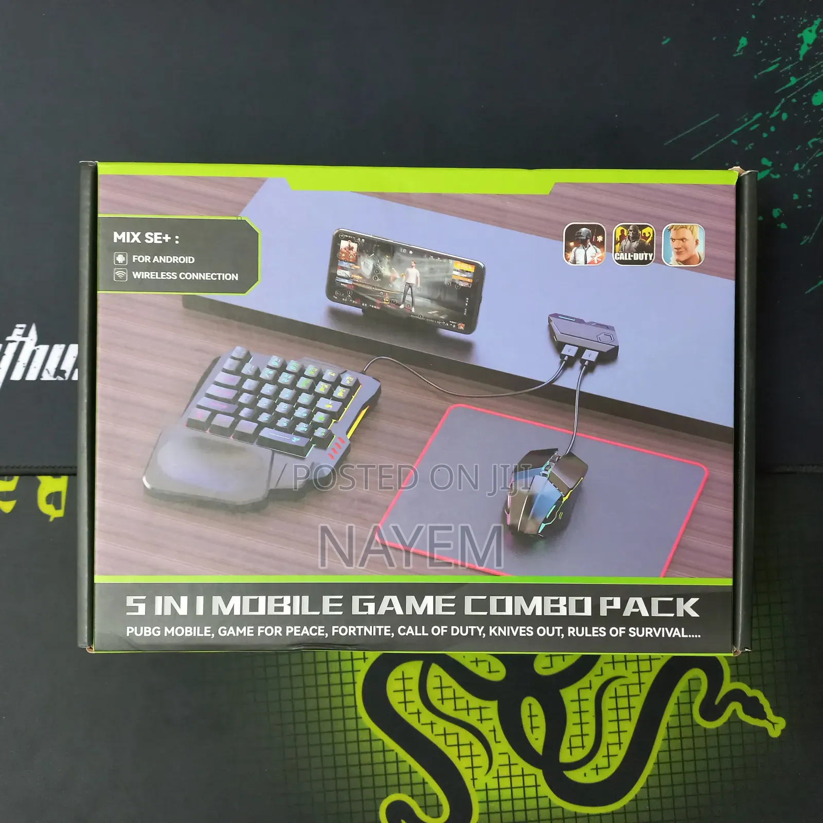 5 in 1 Mobile Gaming Combo Pack