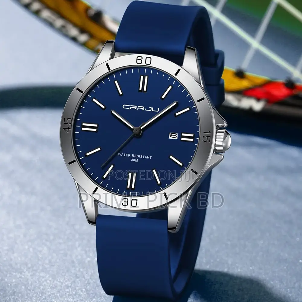 Crrju 5025 Waterproof Watch for Men Women