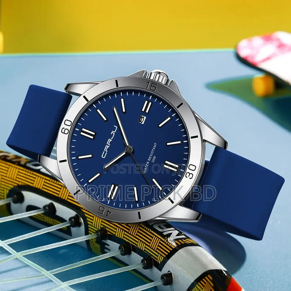 Crrju 5025 Waterproof Watch for Men Women