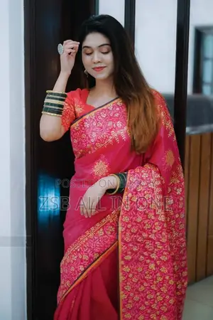 কুবাড়ি সিল্ক শাড়ি (ব্লাউজ পিস সহ) ২০২৫ নতুন পণ্য