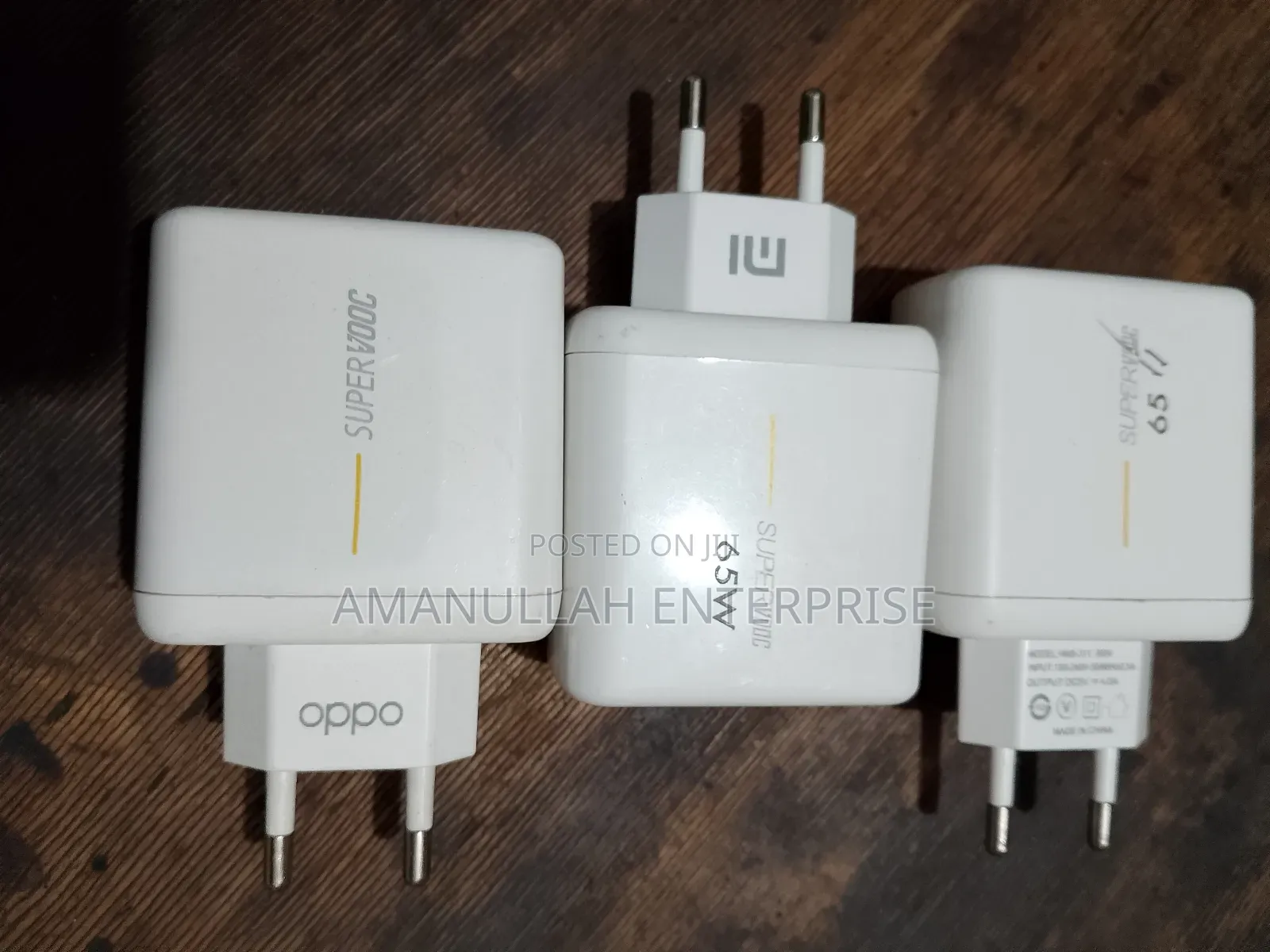 65w Super Vooc Charger Fast Charging Android Smart Charger