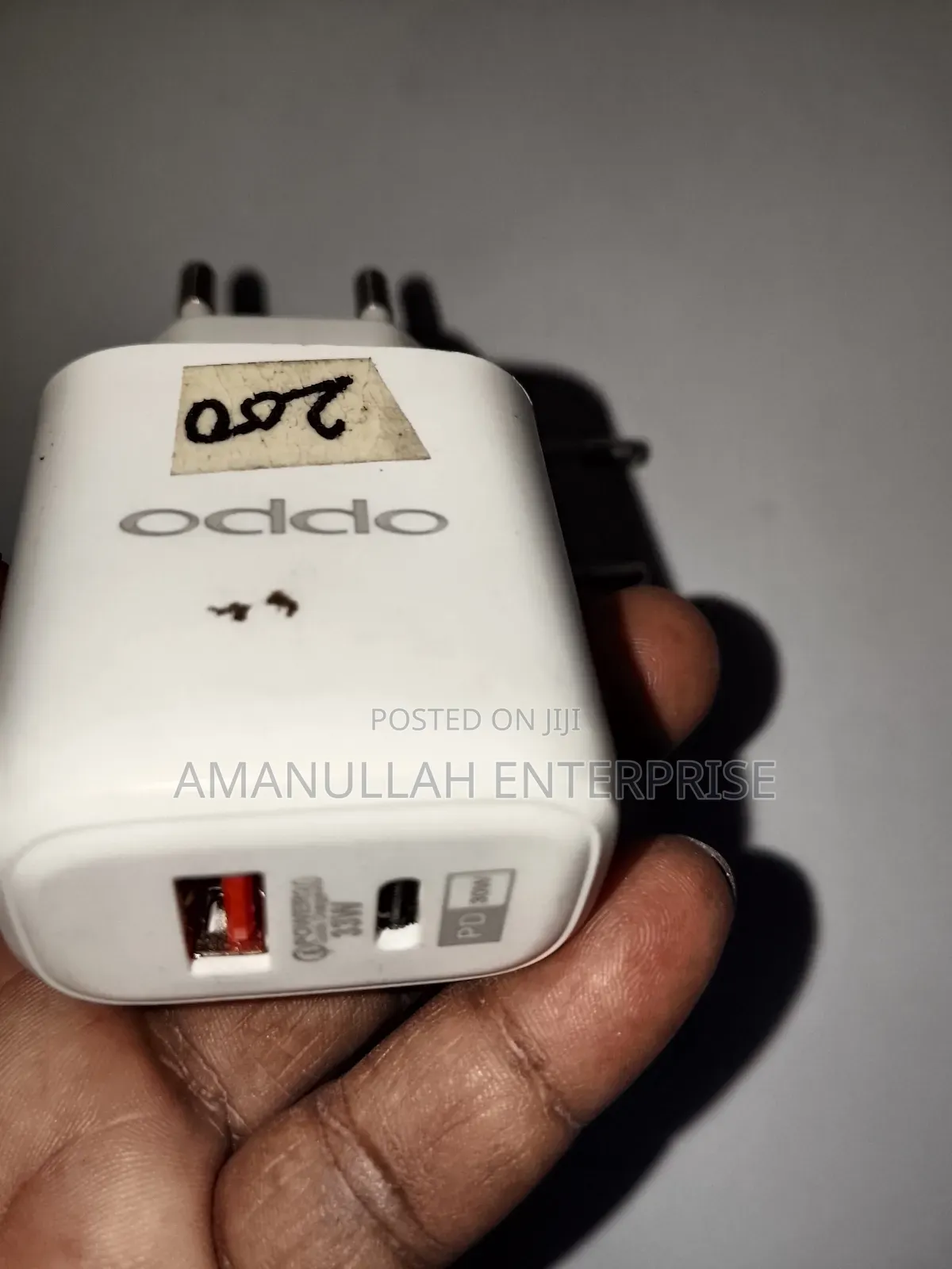 Usb Charger Holder Type C Pd Quick Portable Phone Charger.