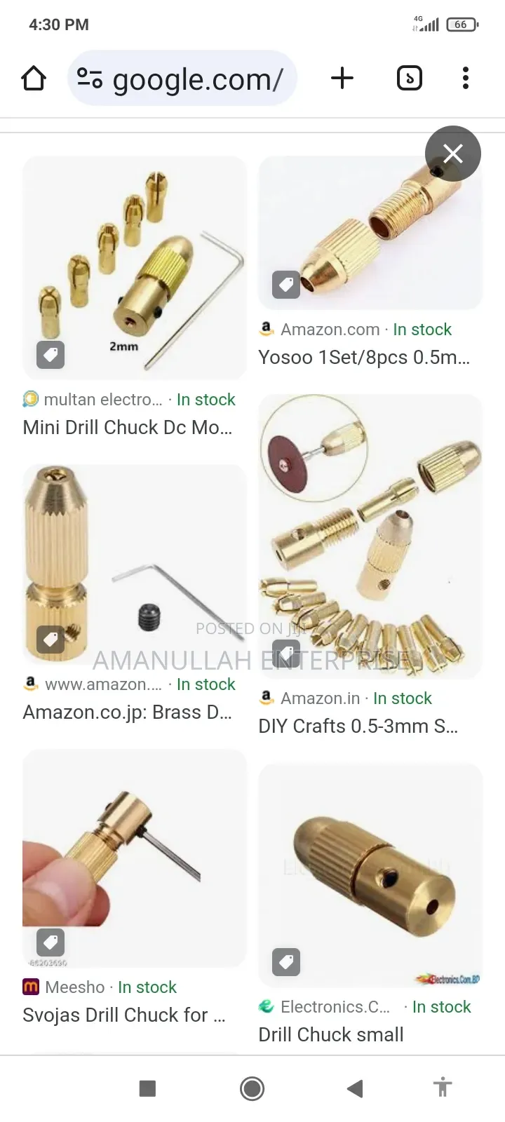 Mini Drill Chuck Set, Specifically Designed for Small Motors