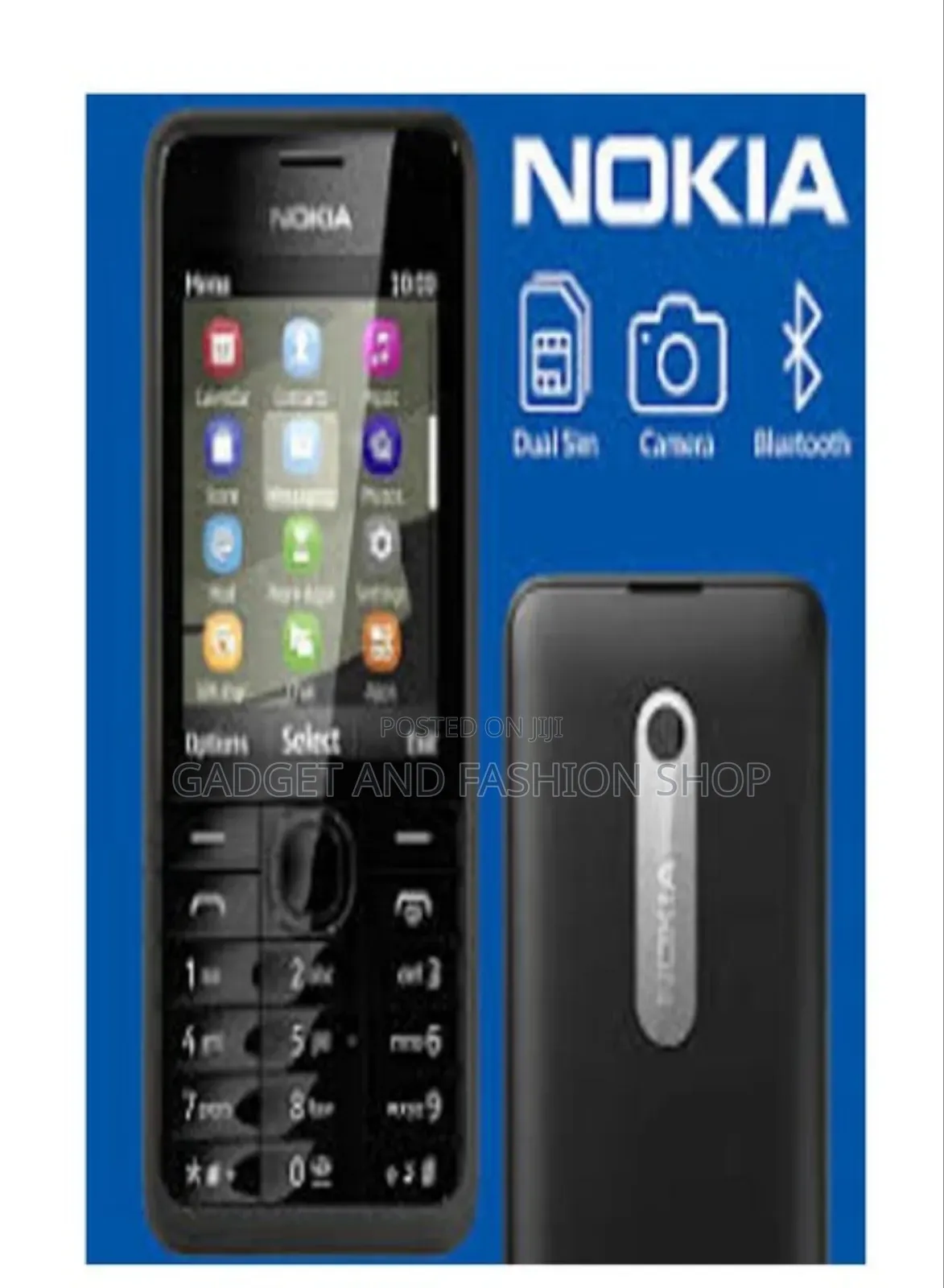 New Nokia 301 Black