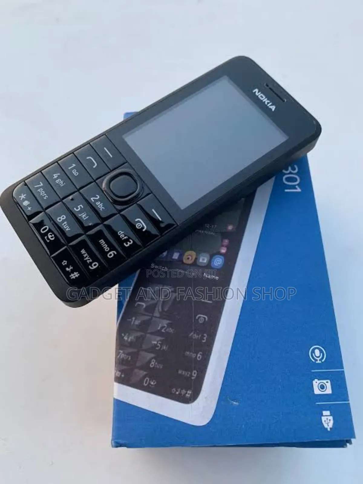 New Nokia 301 Black