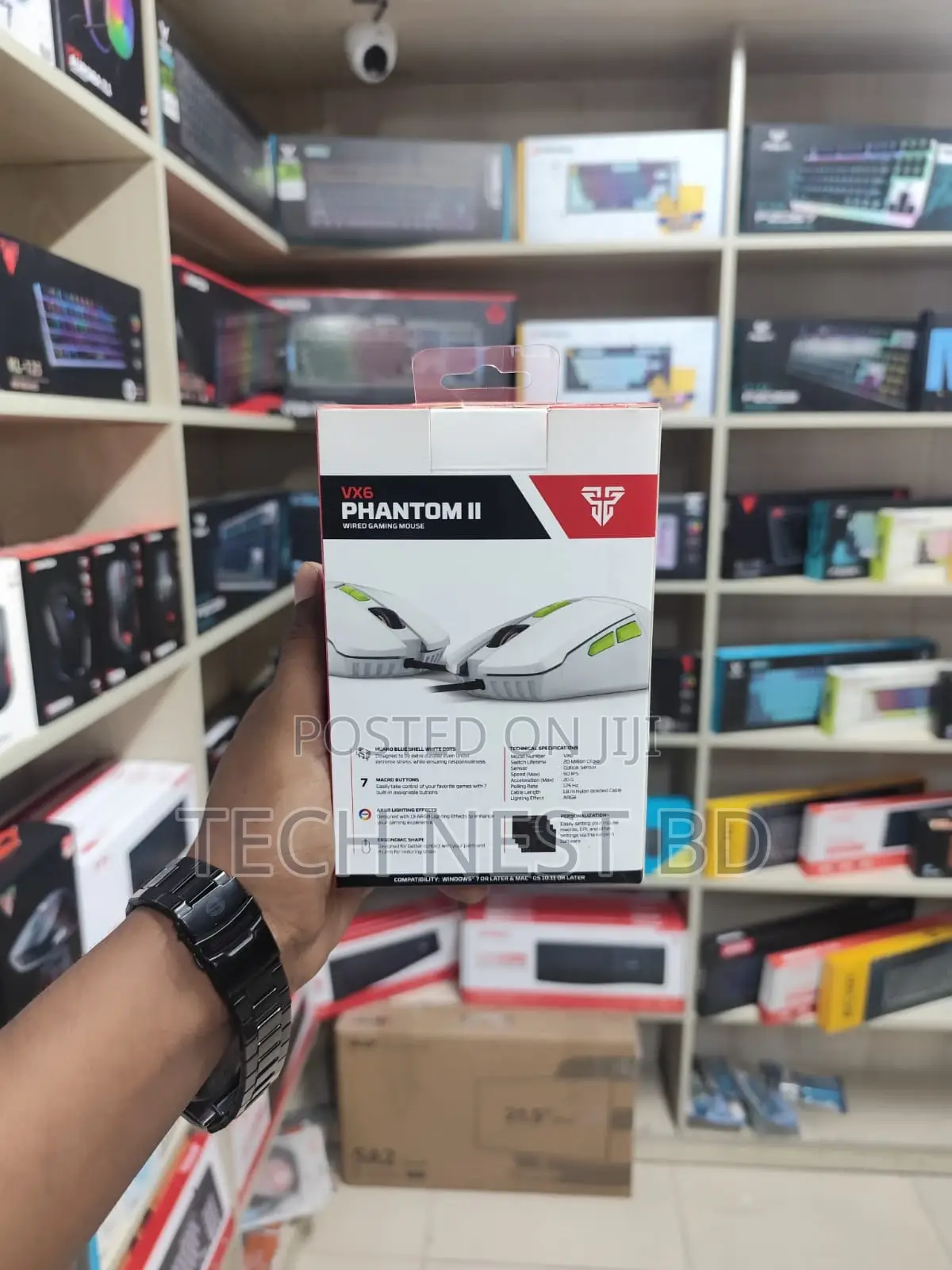 Fantech Phantom Ii Vx6 Ergonomic Macro RGB Gaming Mouse