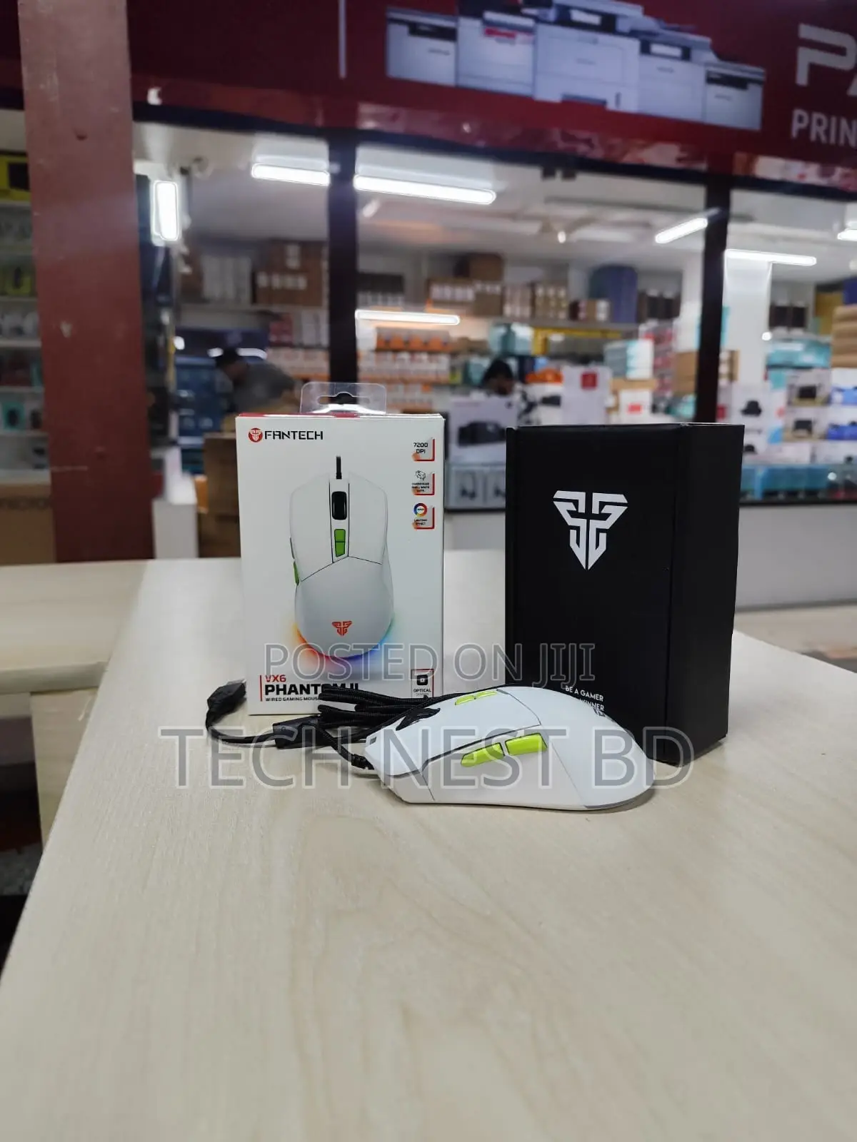 Fantech Phantom Ii Vx6 Ergonomic Macro RGB Gaming Mouse