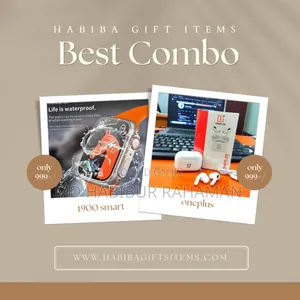 Photo - Combo Pack T 9 Smart Watch and Oneplus