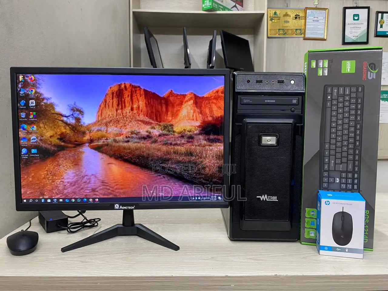 Desktop Computer 4GB Intel Core I5 HDD 500GB