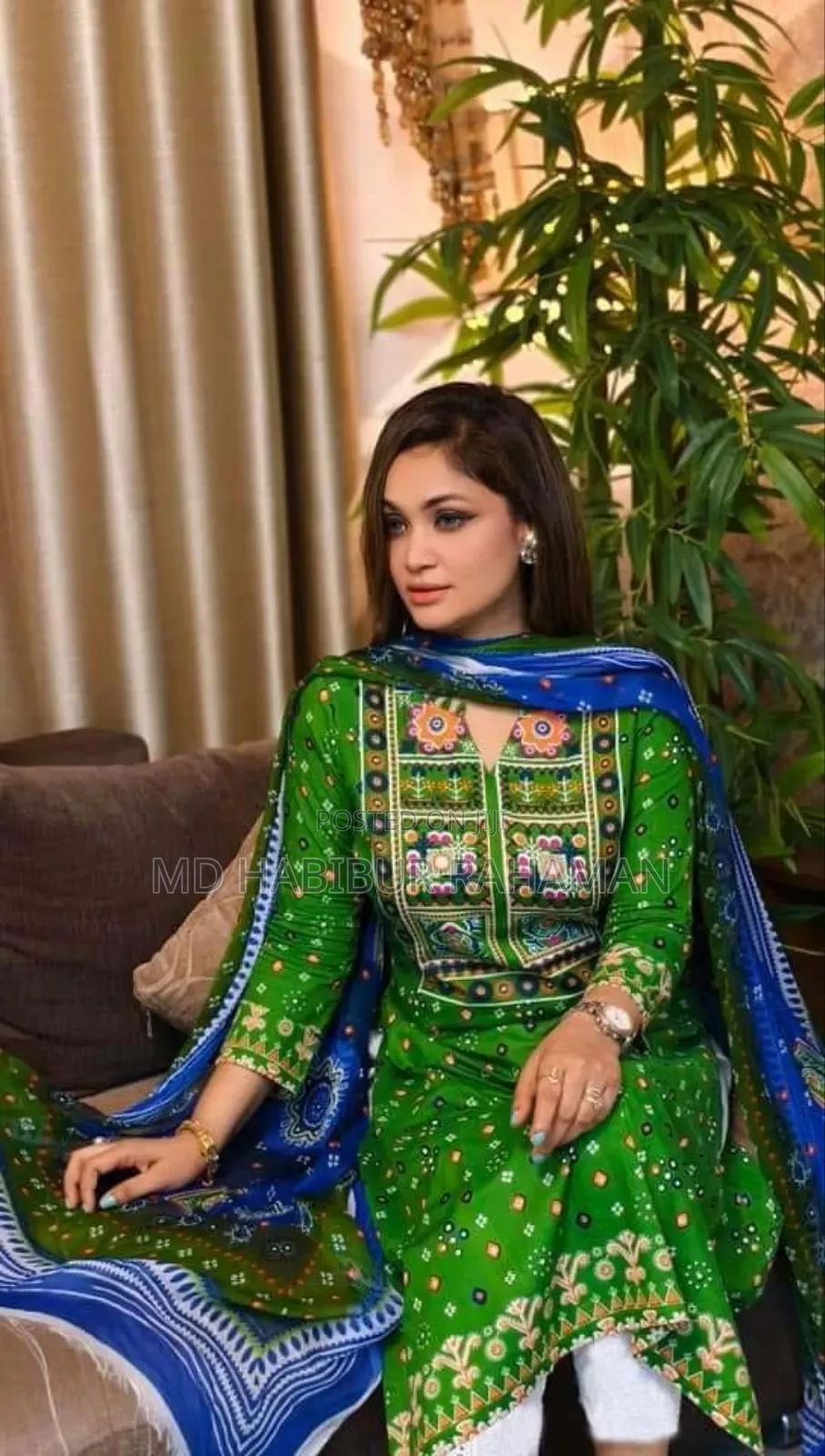 Skin Print Stone Work Three Piece
মেটারিয়ালস