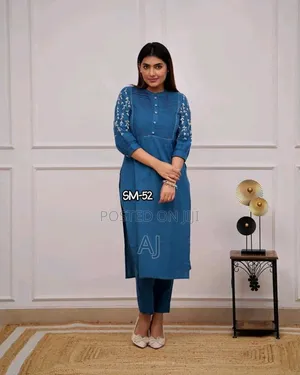 Photo - Linen Embroidery Two Piece