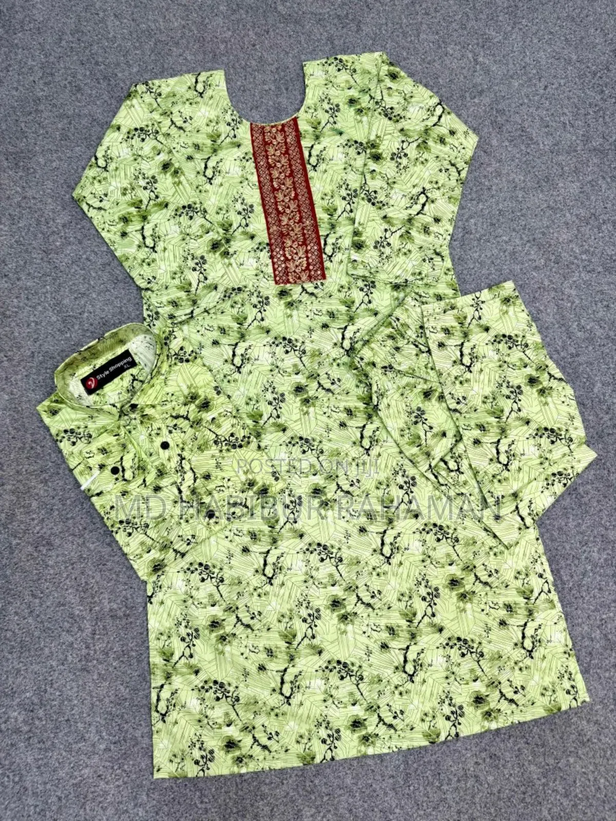 Shirt Three Piece Couple Set
ম্যাচিং জামা+পায়জামা+শট