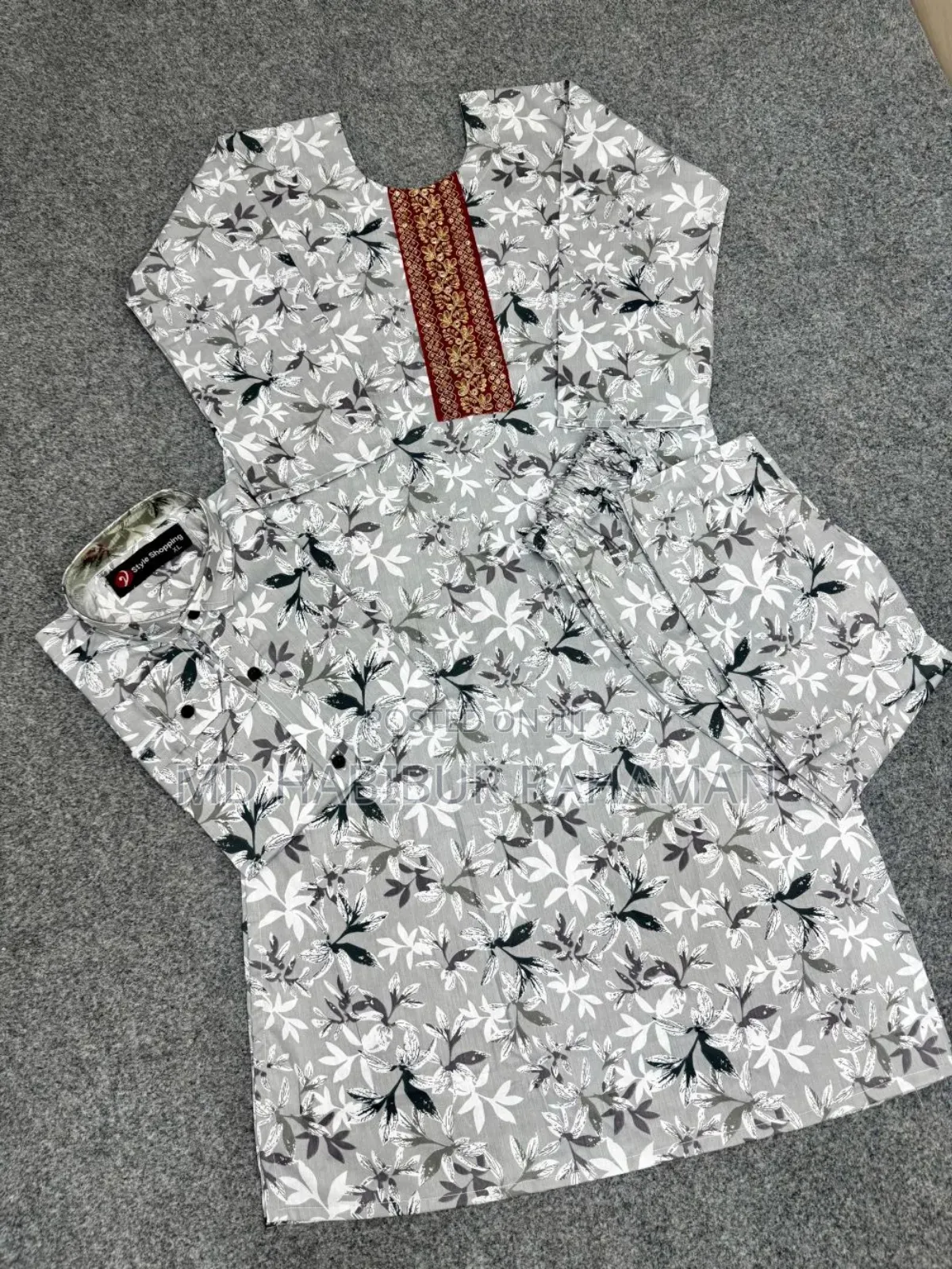 Shirt Three Piece Couple Set
ম্যাচিং জামা+পায়জামা+শট