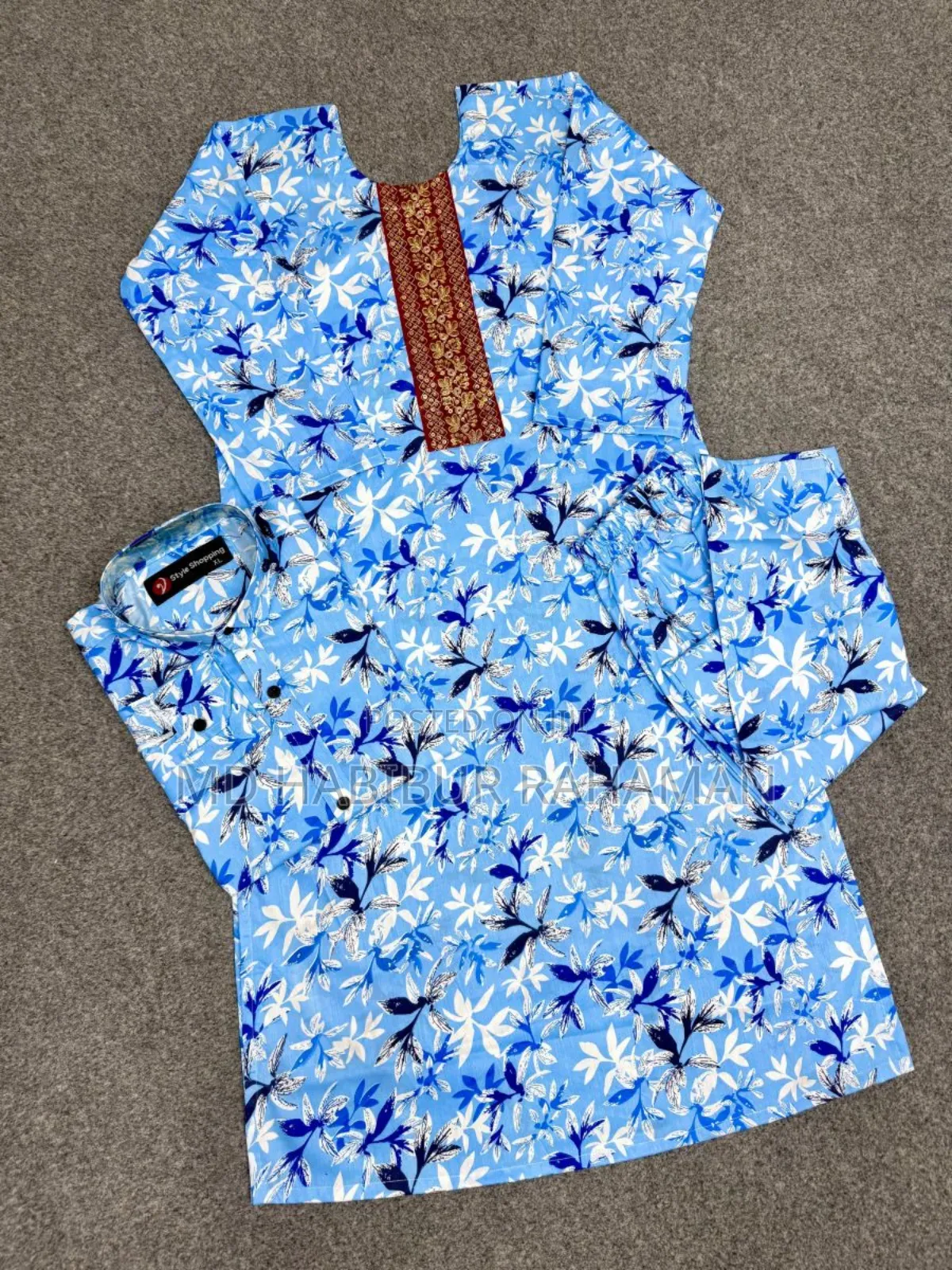 Shirt Three Piece Couple Set
ম্যাচিং জামা+পায়জামা+শট