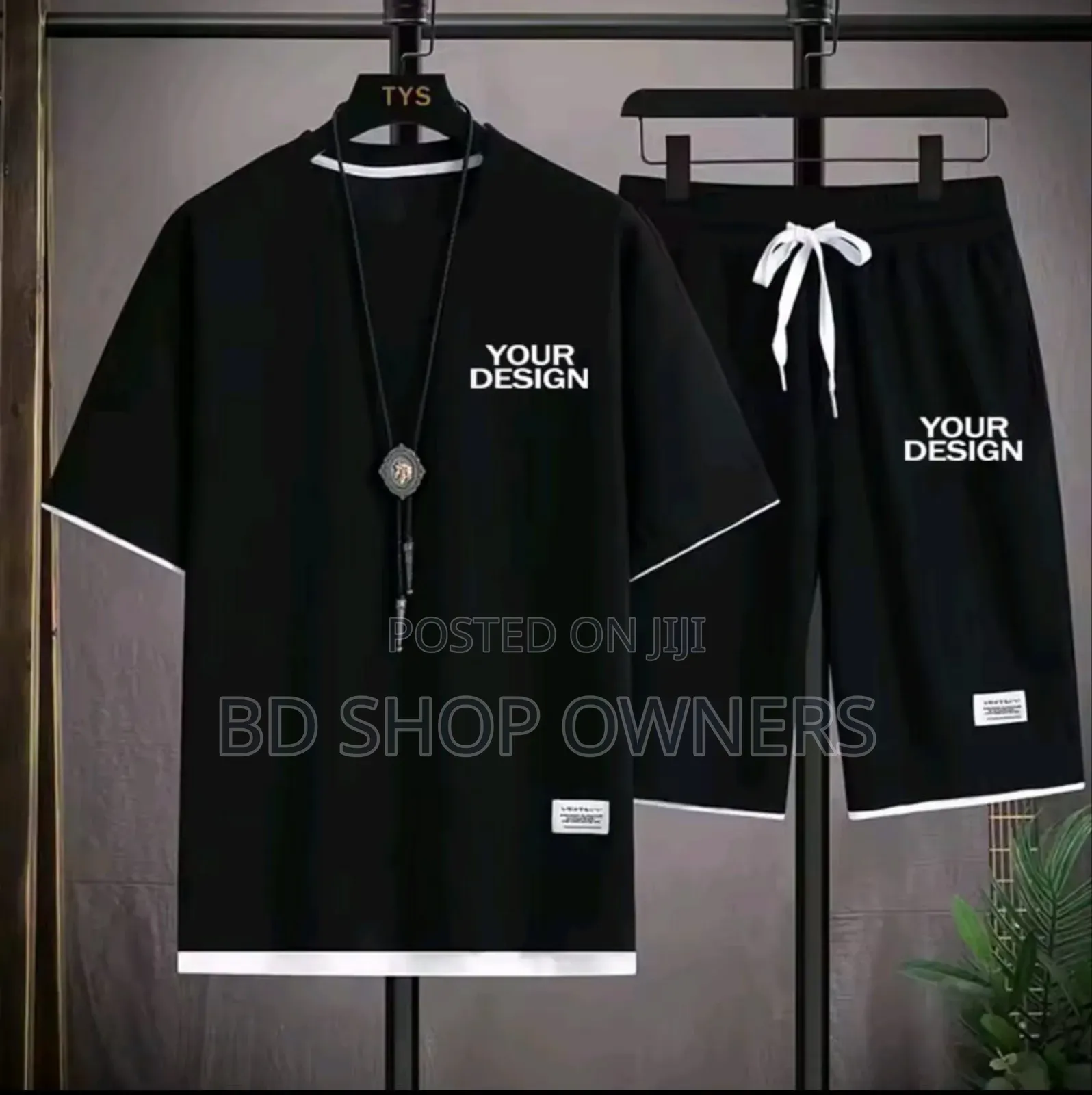 Mash T-Shirt and Short Pant Set Fabrics: Mash