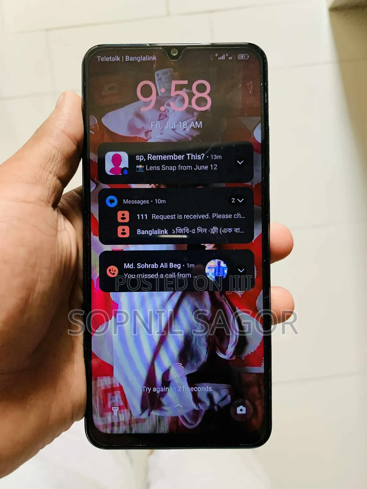 Mobile Phone 64 GB Black