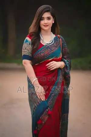 Digital Print Sharee With Blouse Piece