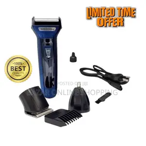 Kemei Km-6330 3-in-1 Hair Shaving Machine Grooming Kit