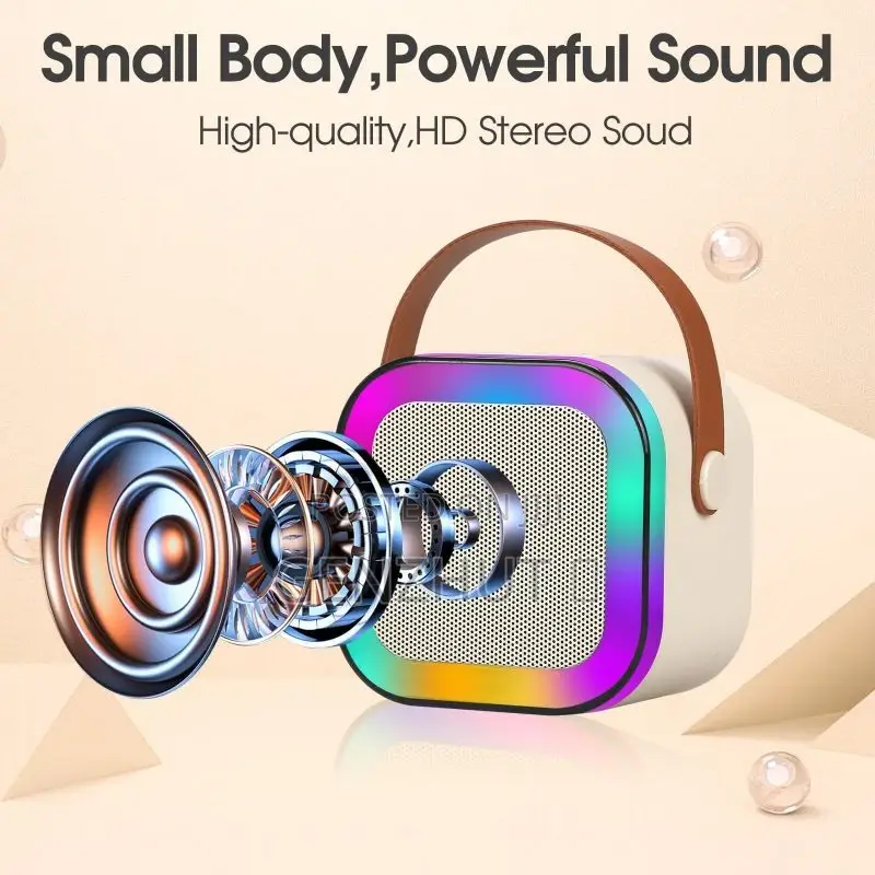 Portable Bluetooth Speaker With Mic