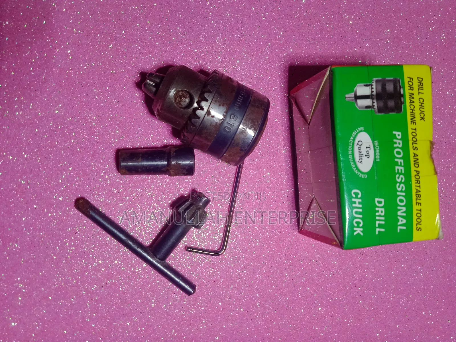 Mini Electric Drill Chuck Set.