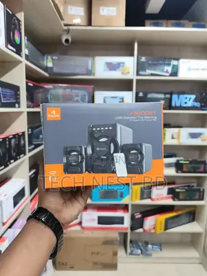 Photo - Kisonli U-2500bt Plug Electronic Computer Speaker With Fm(