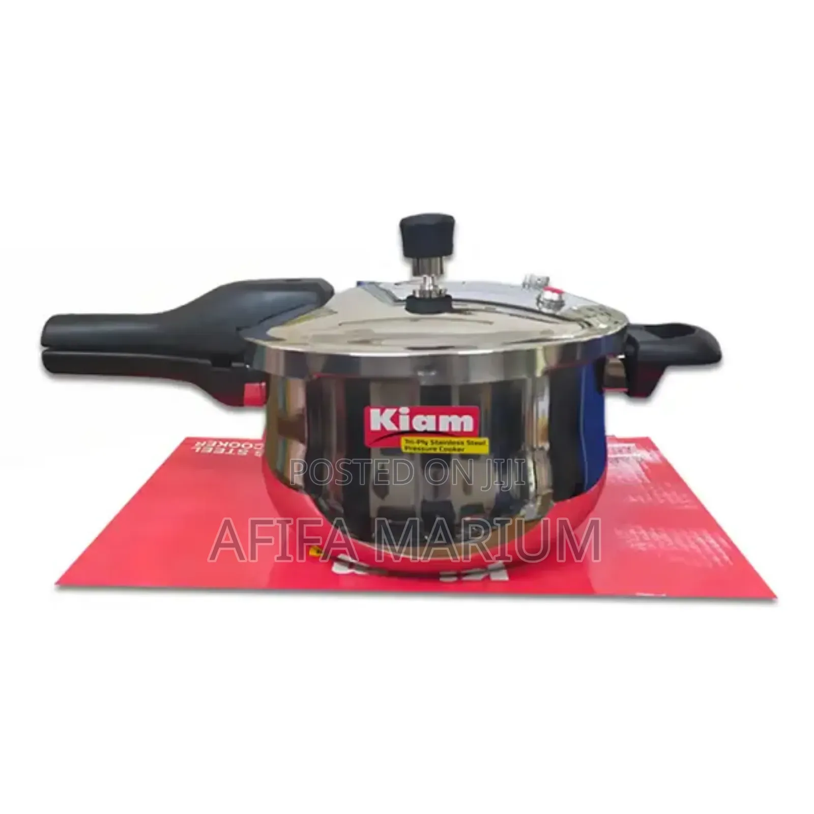 Kiam Stainless Steel Pressure Cooker Ib – 5.5 Litre