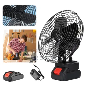 Powerful Metal Electric Fan With 18v 20v Li-Ion Battery
