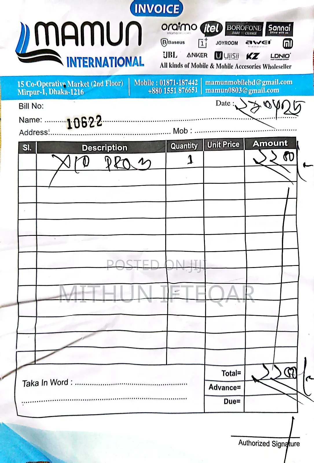 X10 Pro3 Curve Amoled Display With Full Box