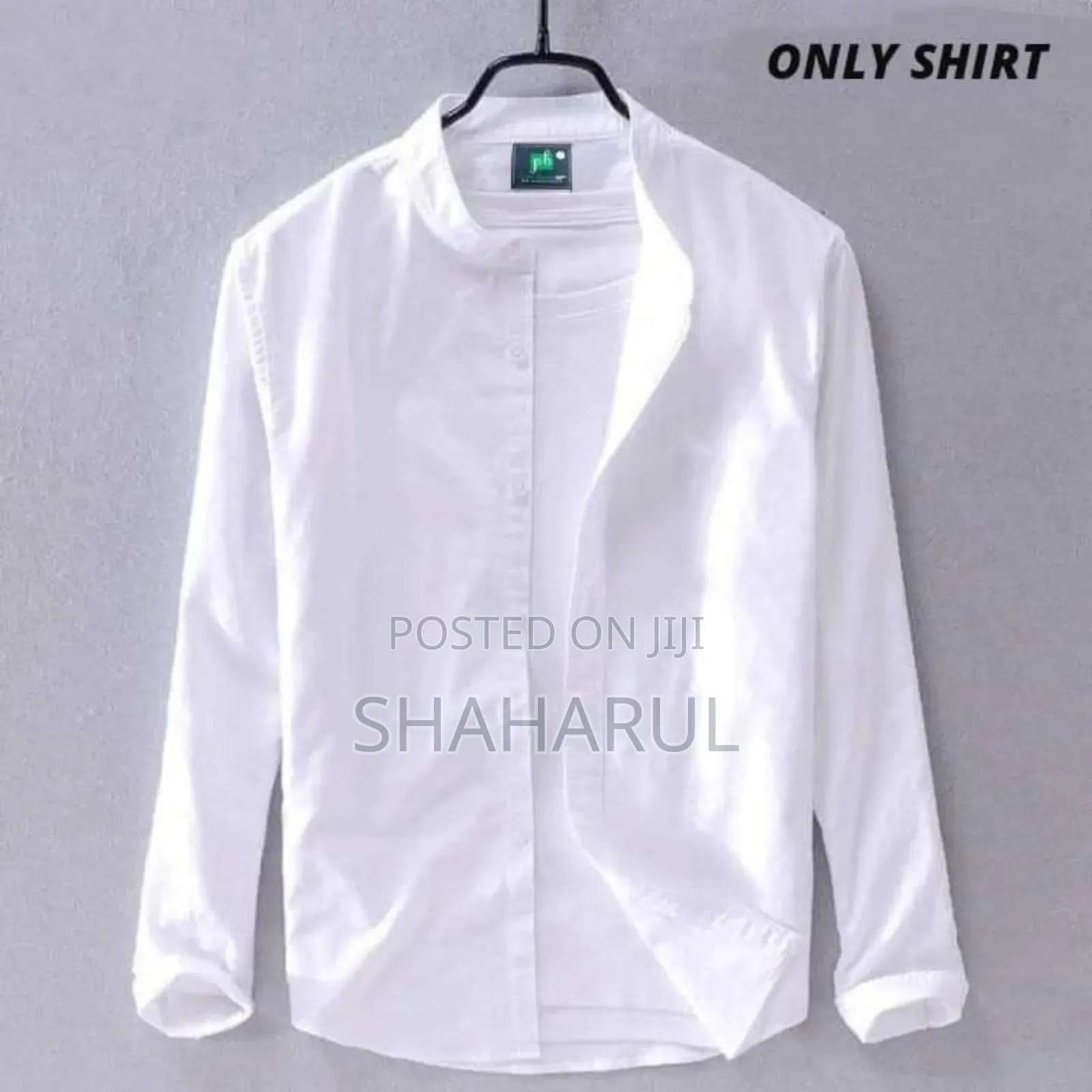 Solied Colour Cotton Shirt