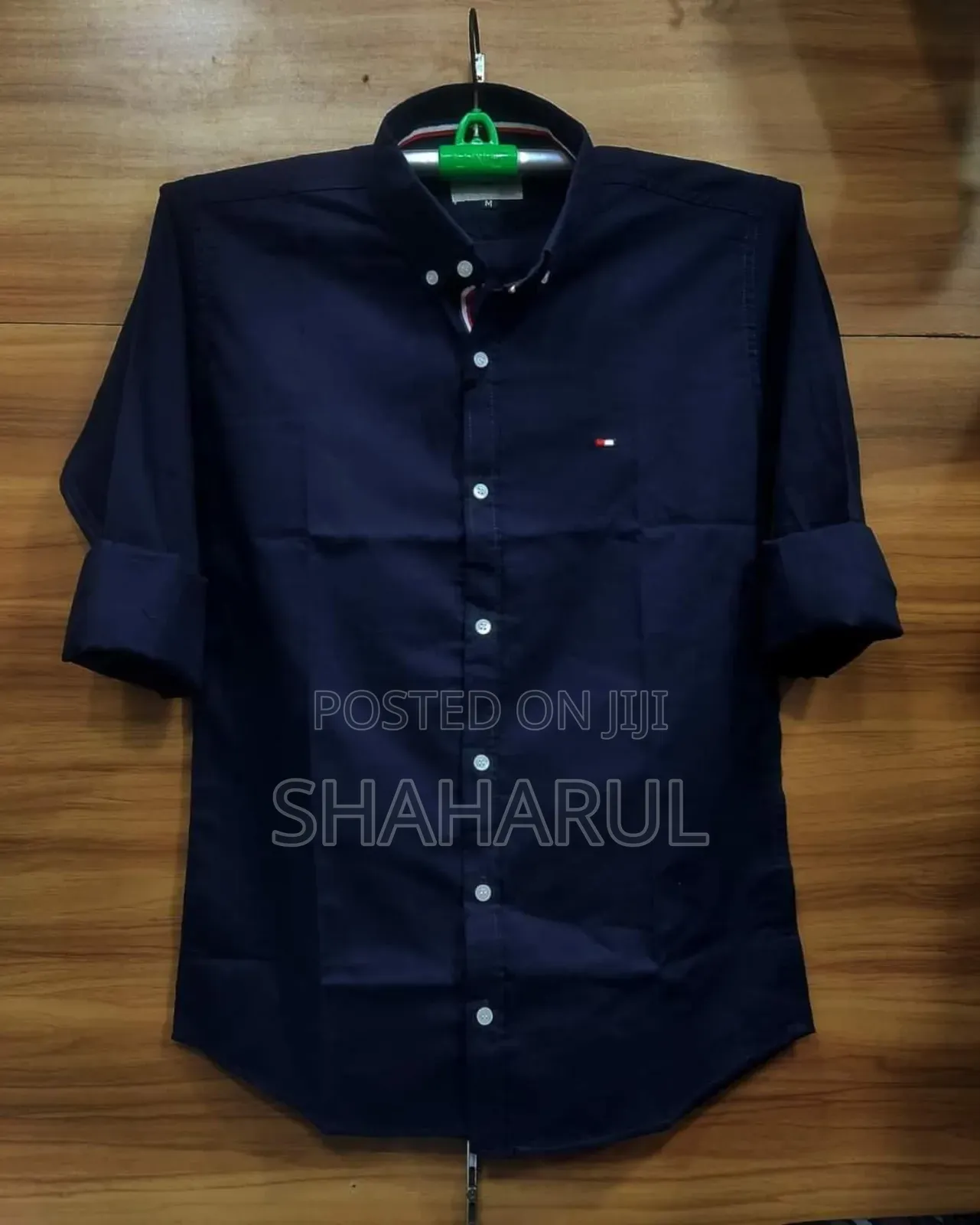 Solied Colour Cotton Shirt