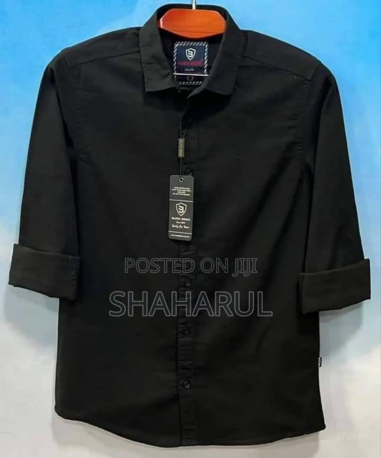 Solied Colour Cotton Shirt