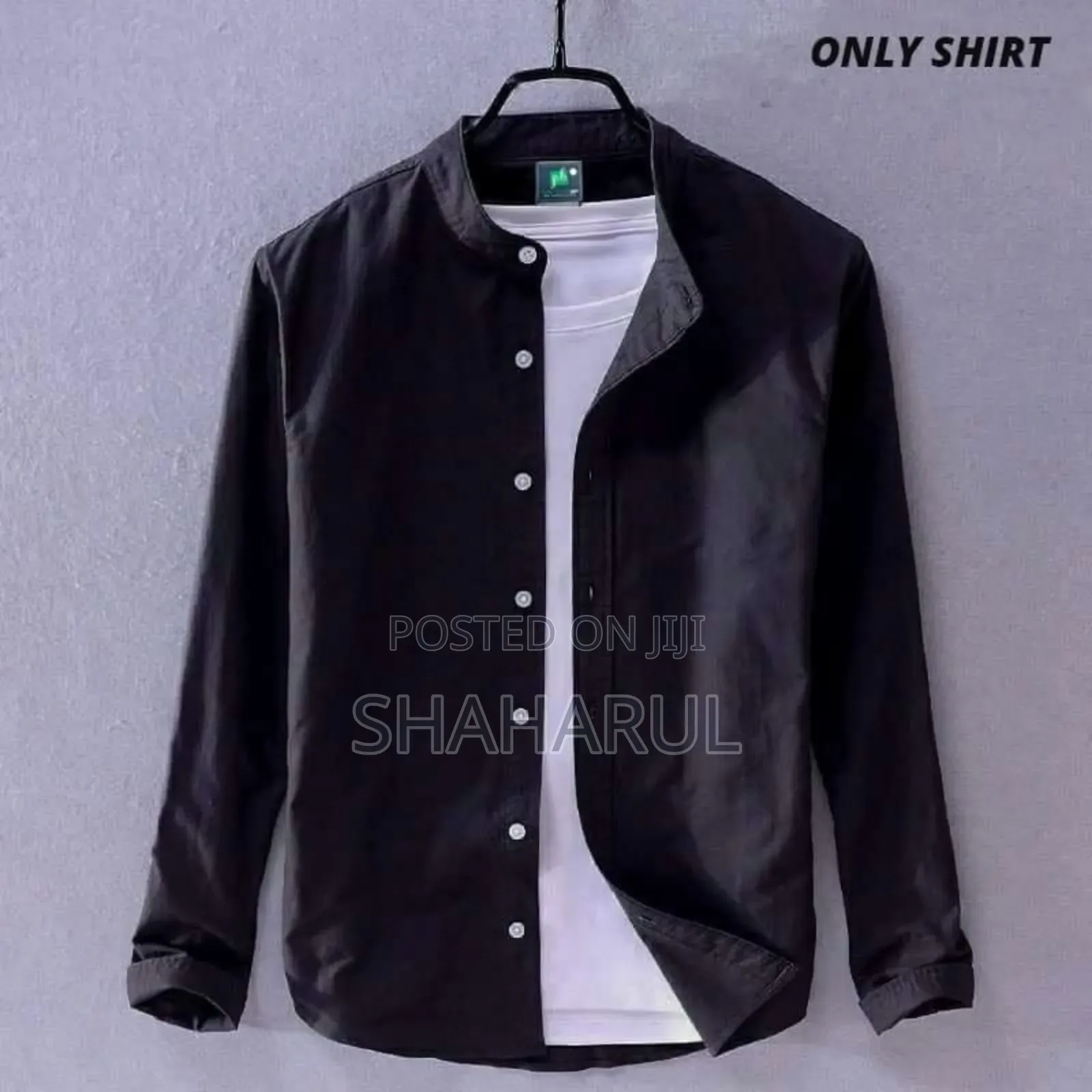 Solied Colour Cotton Shirt