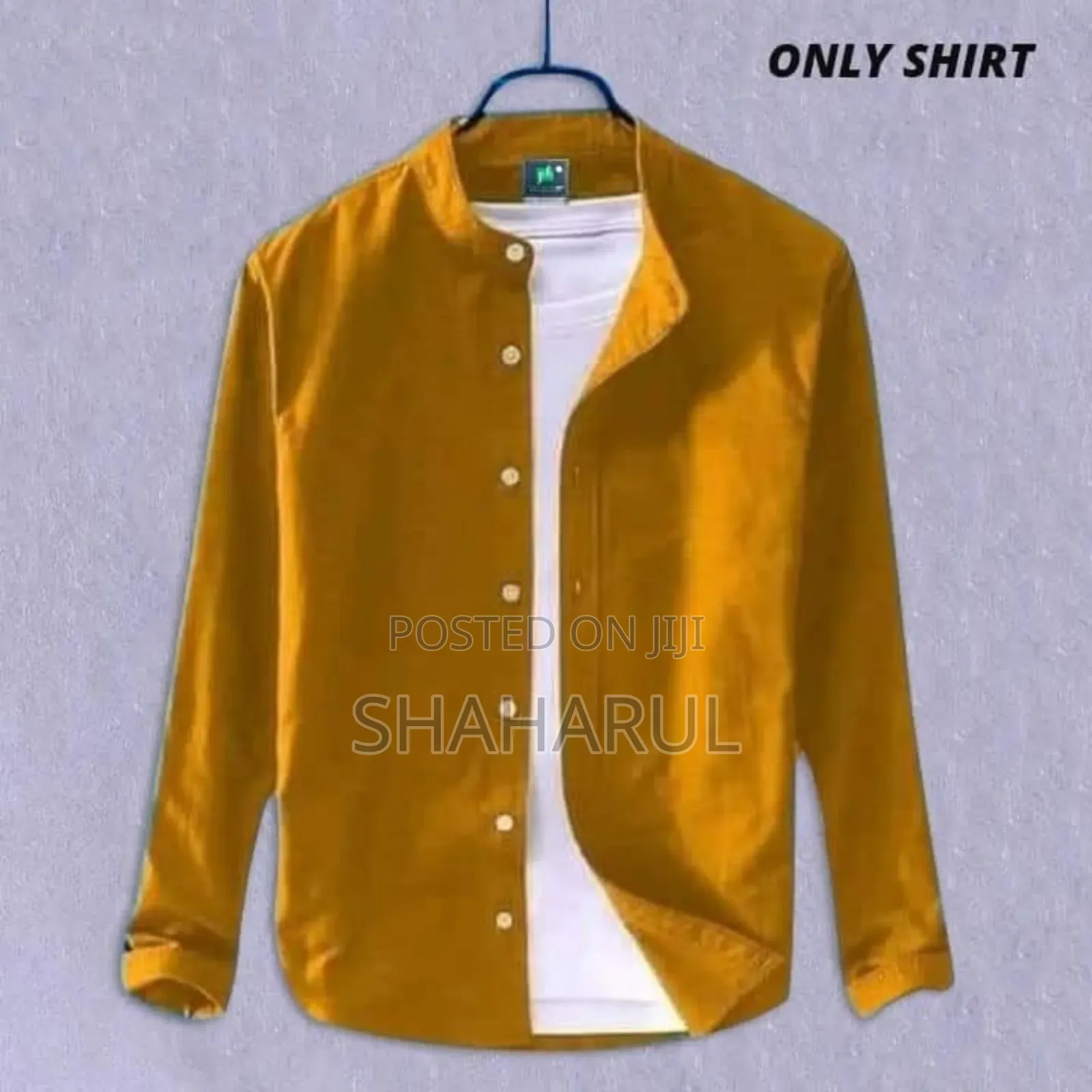 Solied Colour Cotton Shirt
