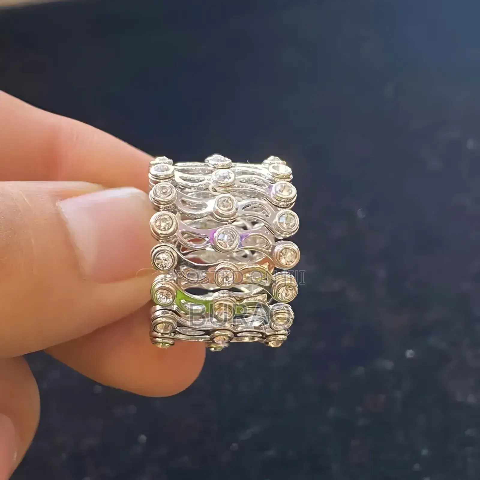 Magic Folding Retractable Ring Bracelet Stress Relief 2 in 1