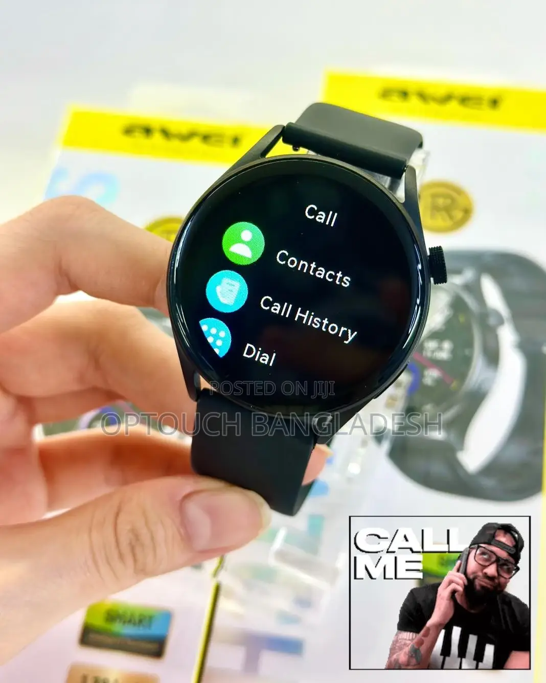 Awei H35 Multifunctional Smartwatch With Btcall,Healthmonito